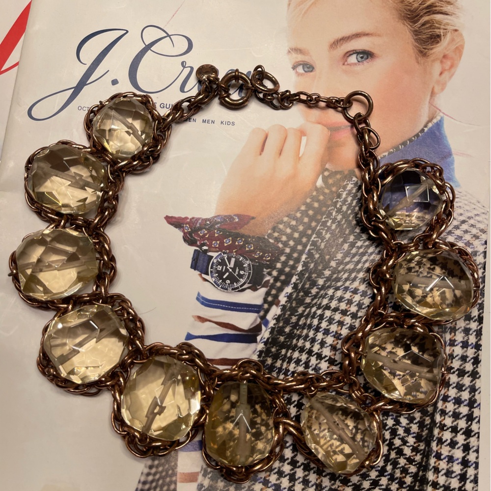 JCrew Elegant Copper and Gold-Toned Women's Necklace
